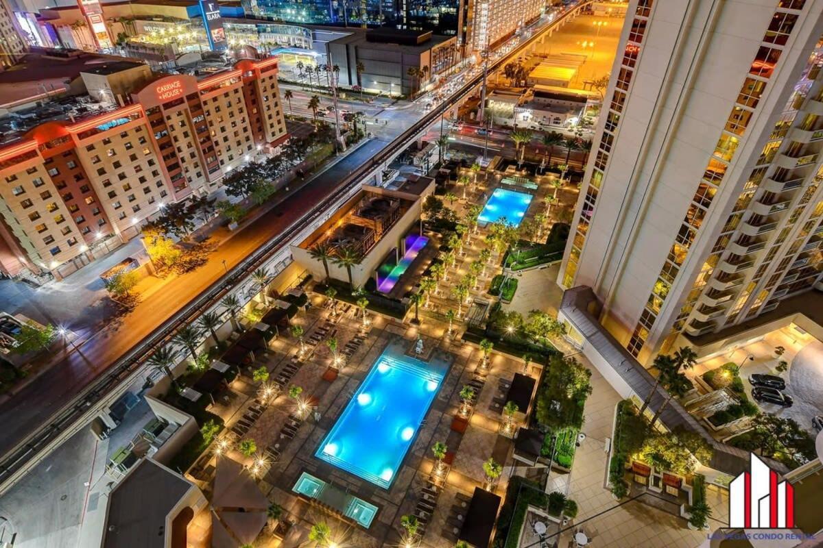 Mgm Signature-18-701 1Br2Ba Strip View Balcony Лас-Вегас Экстерьер фото
